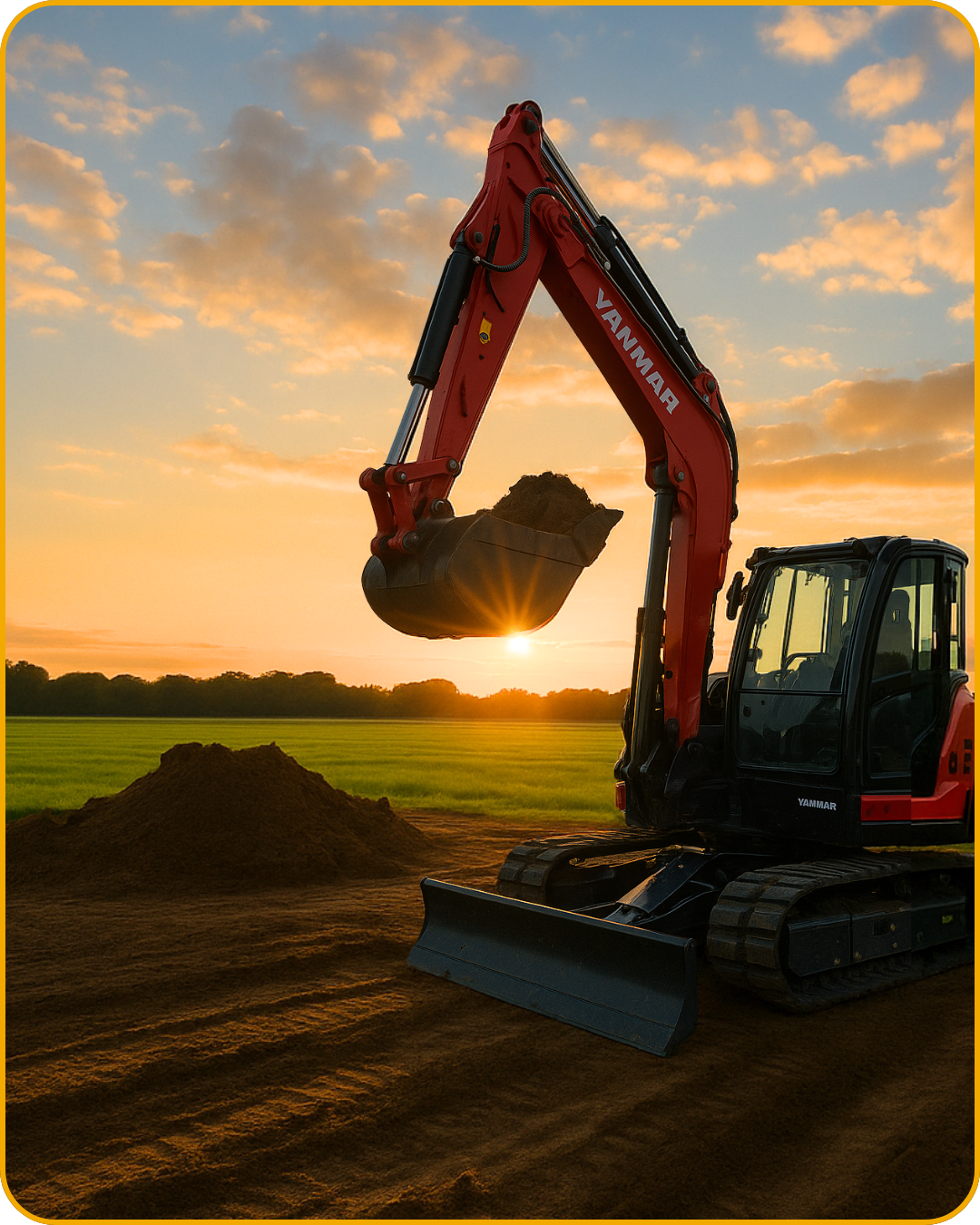 Obras de Terraplanagem (escavações/corte, remoção terra, aterros)