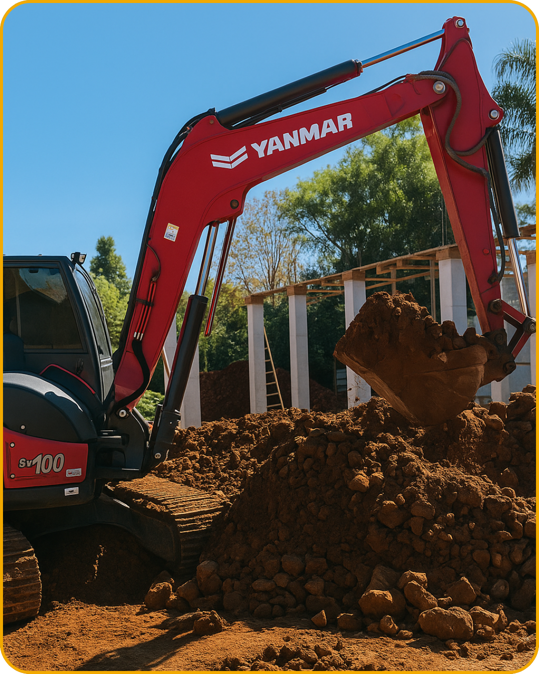 Preparação Canteiro de Obra